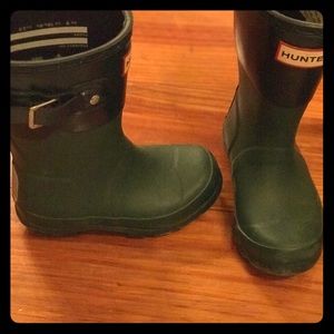 Little kids hunter rain boots
